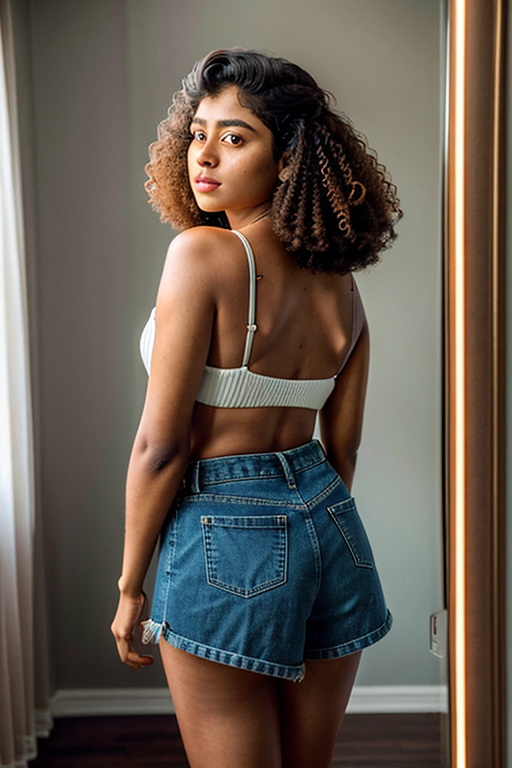 mirror photo poses girl